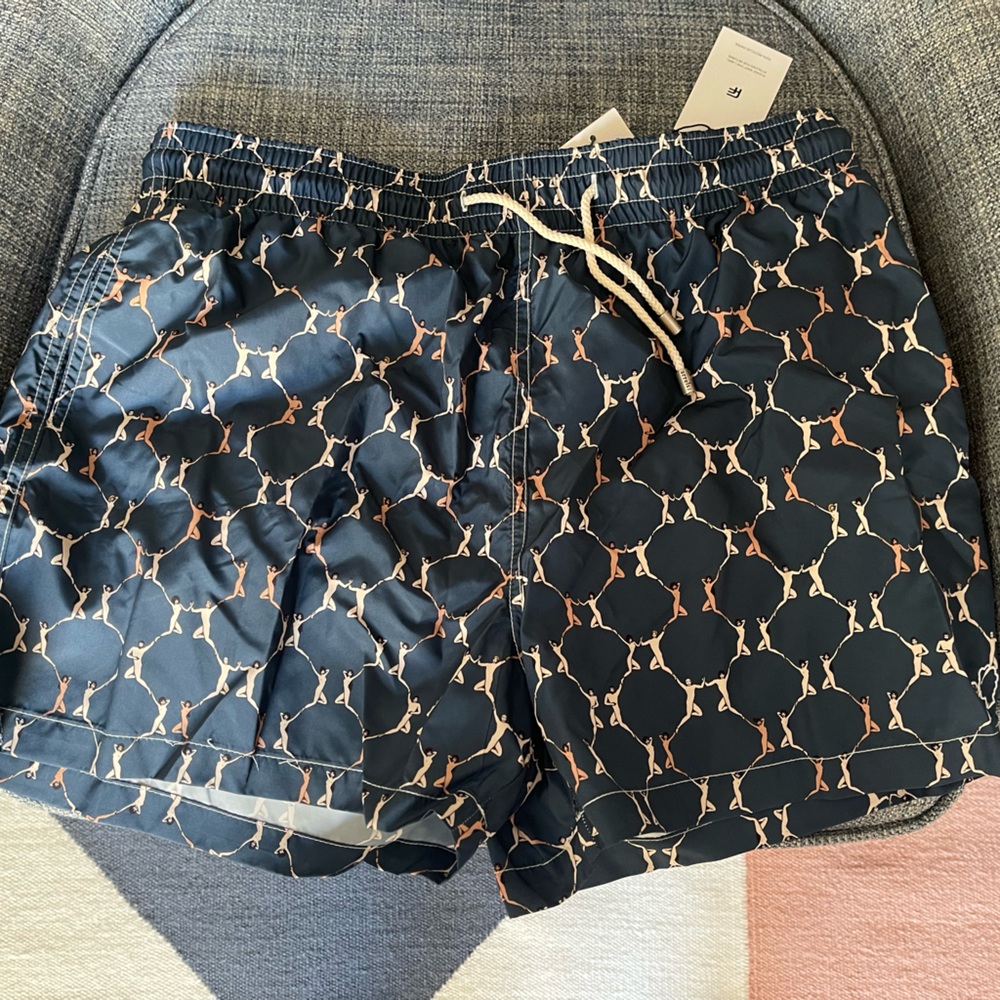 NWT Arrels Barcelona Bathing Trunks (XL fits like a L)